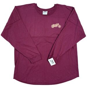 J. America Joe Bonamassa Maroon Graphic Long Sleeve Shirt Men’s XXL